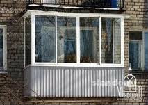 Остекленный балкон и лоджия proveda окна пвх,москва,електросталь 2