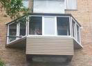 Остекленный балкон окна пвх