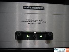 Audio Research CL-60 : ламповый усилитель мощности, США. 6