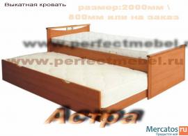 Кровать детская недорого для двоих детей,выкатная с доставкой в