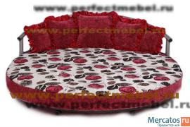 Круглая кровать на заказ в любом цвете недорого в Москве с доста 5