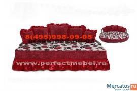 Круглая кровать на заказ в любом цвете недорого в Москве с доста 6