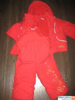 Продам зимний комбинезон на девочку, р. 86