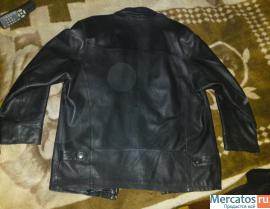 Мужская кожаная куртка (пиджак) 2