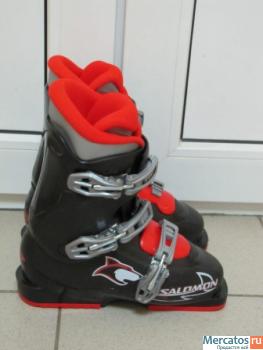 продам детские горнолыжные ботинки Salomon 2