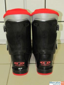 продам детские горнолыжные ботинки Salomon 3