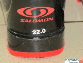 продам детские горнолыжные ботинки Salomon 4