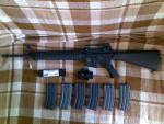 Продам в Москве: Страйкбольная винтовка М-16 А2 120-й тюнинг за