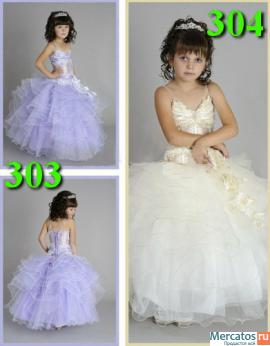 Бальные платья на девочек 2