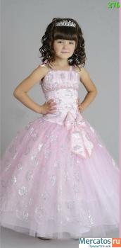 Бальные платья на девочек 4