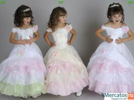 Бальные платья на девочек 5