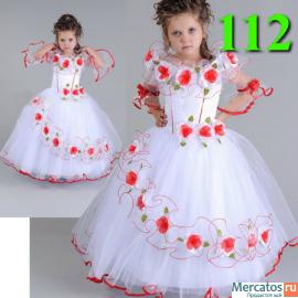 Бальные платья на девочек 6