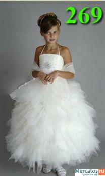 Бальные платья на девочек 7