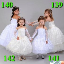 Бальные платья на девочек 10