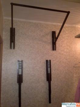 Турник настенный разборный складной. 4