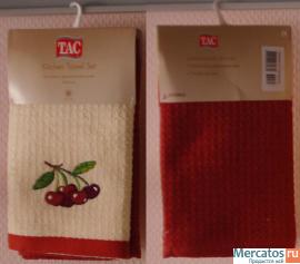 Полотенца махровые и вафельные для ванных комнат и кухни