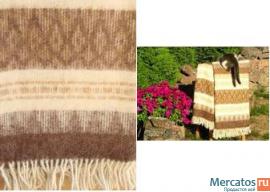 Пледы из шерсти альпаки 7