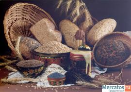 Технология производства хлеба из целого пророщенного зерна пшени