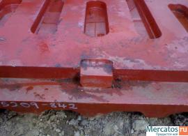 брони, било, Бронеплита, болт бронефутеровочный, Литье 110Г13Л,