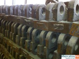 брони, било, Бронеплита, болт бронефутеровочный, Литье 110Г13Л,  3