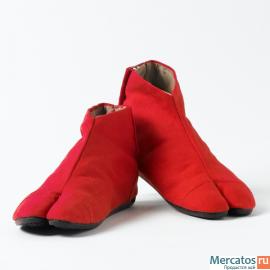 МОДНАЯ ОБУВЬ ИЗ ЯПОНИИ - НИНДЗЯ ШУЗ модель Коба красная