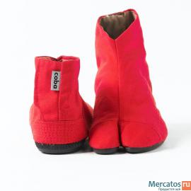 МОДНАЯ ОБУВЬ ИЗ ЯПОНИИ - НИНДЗЯ ШУЗ модель Коба красная 2