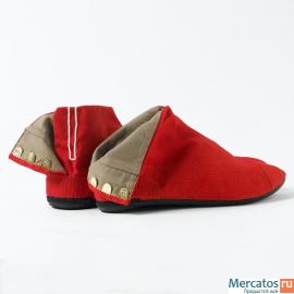 МОДНАЯ ОБУВЬ ИЗ ЯПОНИИ - НИНДЗЯ ШУЗ модель Коба красная 3