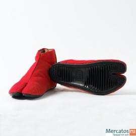 МОДНАЯ ОБУВЬ ИЗ ЯПОНИИ - НИНДЗЯ ШУЗ модель Коба красная 4