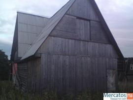 бревенчатый дом в деревне