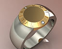 кольцо из золота 585 пробы, копия DAMIANI