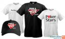 Фирменная футболка PokerStars, Full Tilt, PartyPokeк