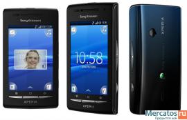 Новый Sony Ericsson E15i (Xperia X8) black(Ростест,полный компле