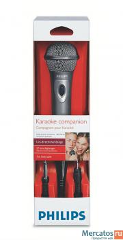 Новый оригинальный микрофон Philips SB-CMD 150 (караоке) 2