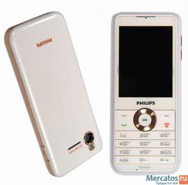 Новый Philips Xenium F511 White (2-сим,оригинал,Ростест) 2
