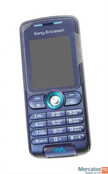 Новый Sony Ericsson W200i Blue (Ростест, оригинал,комплект)