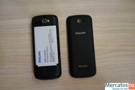 Новый PHILIPS Xenium E560 черный (Ростест,полный комплект) 9