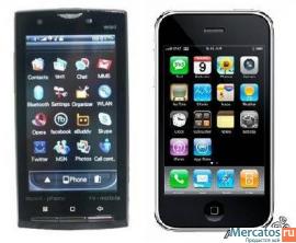Sony Ericsson X 10 и Iphon 2