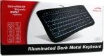 Клавиатура Speed-Link Illuminated Dark Metal Keyboard