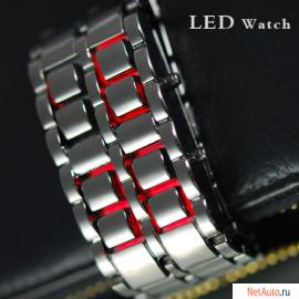 LED часы Iron Samurai