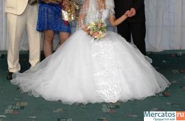 Продам красивое свадебное платье 3