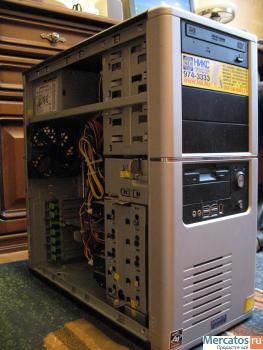 Ситемный блок (E5300, 2x2600 Gz), Gforce 7900 GT, DDR 2-1GB, HDD 3