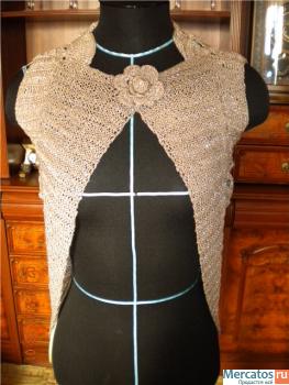 Серый жакет "Елочки"