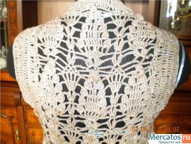 Серый жакет "Елочки" 2