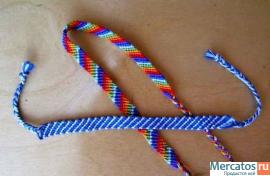 Модные и красивые фенечки ручной работы