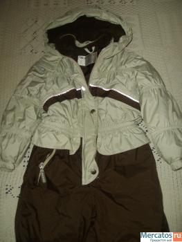 Финский зимний комбез Керри на девочку,р-р104-110.