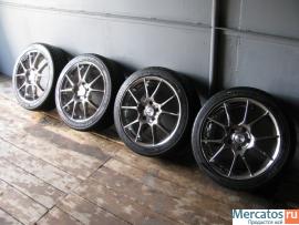 Продаю красивейшие r17 в комплекте с отличными шинами 215/45-17