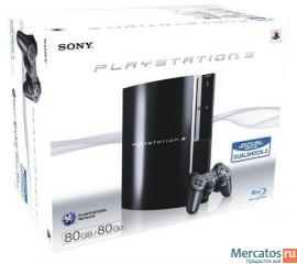 Продам sony playstation 3 80 gb