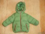 Куртка демисезонная тёплая Zara Baby-78cm(9-12М) за 800 руб.