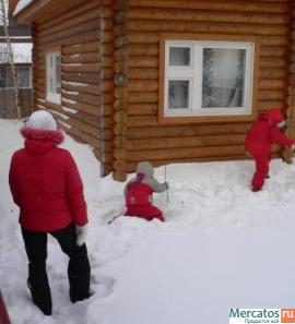 Отличная дача в р-не теплого водоема.Дом и баня из цил.бруса