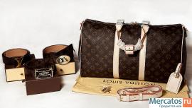 новая сумка Louis Vuitton Keepall 45 с ремнём ч/з п